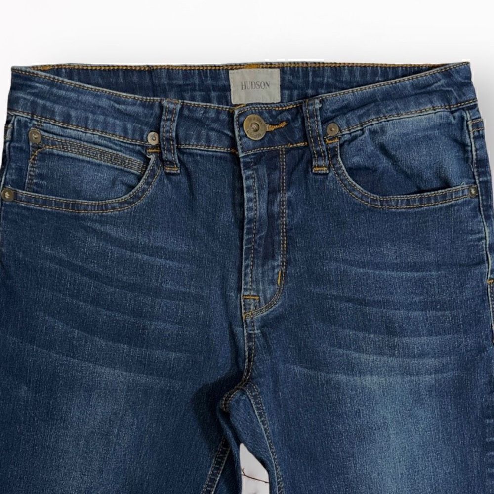 Hudson Mid Rise Straight Leg Ankle Jeans Girls Sz 14 - Picture 4 of 8